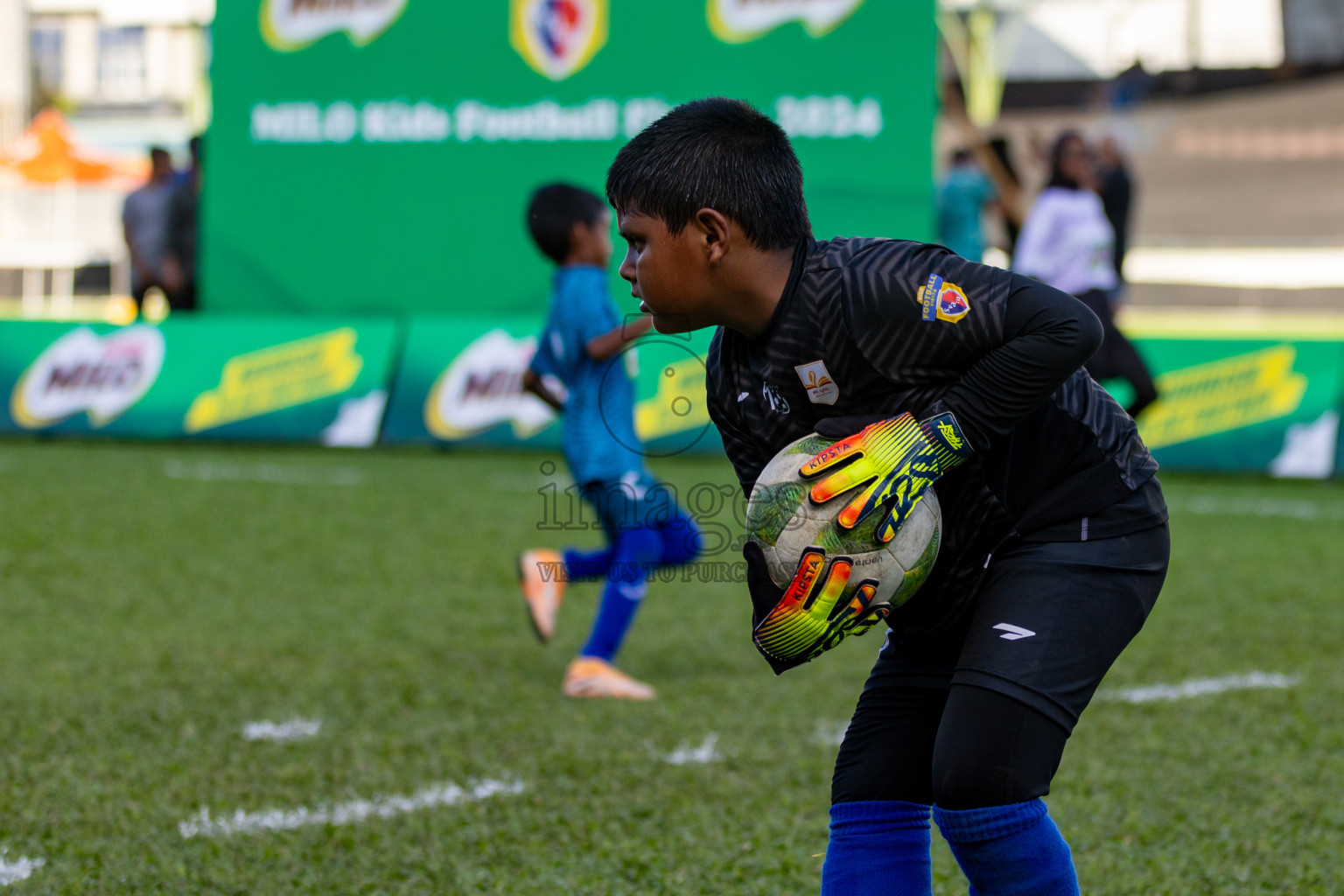 Day 2 of MILO Kids Football Fiesta was held at National Stadium in Male', Maldives on Saturday, 24th February 2024.