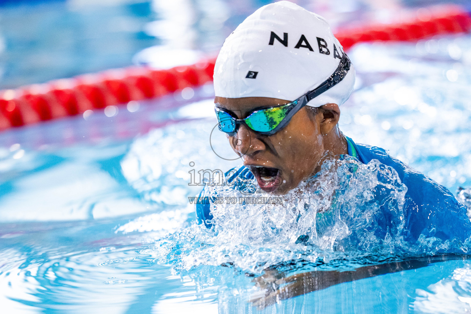 Day 4 of 20th Inter-school Swimming Competition 2024 held in Hulhumale', Maldives on Tuesday, 15th October 2024. Photos: Ismail Thoriq / images.mv