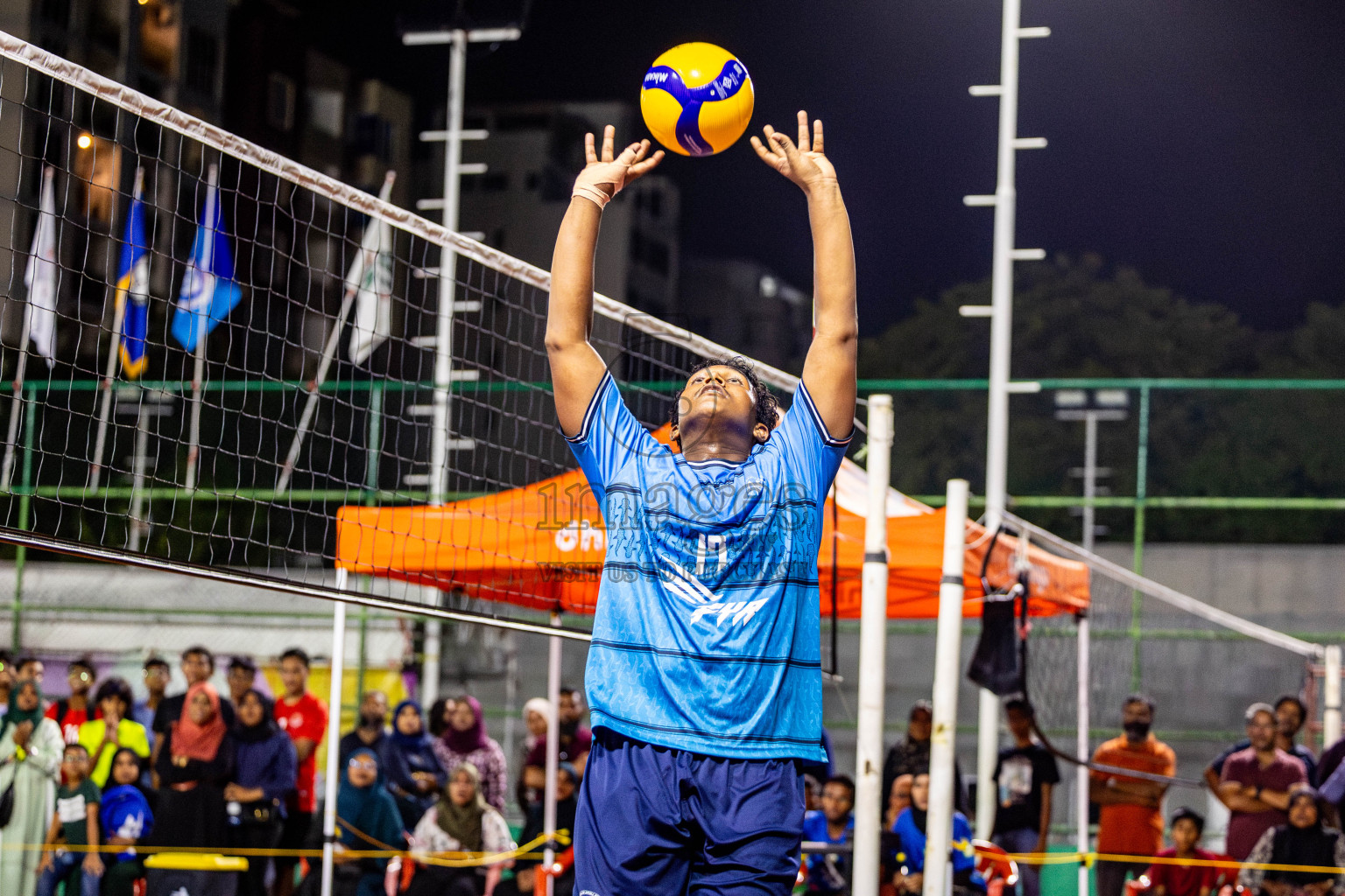 Day 11 of Interschool Volleyball Tournament 2024 was held in Ekuveni Volleyball Court at Male', Maldives on Monday, 2nd December 2024. Photos: Nausham Waheed / images.mv