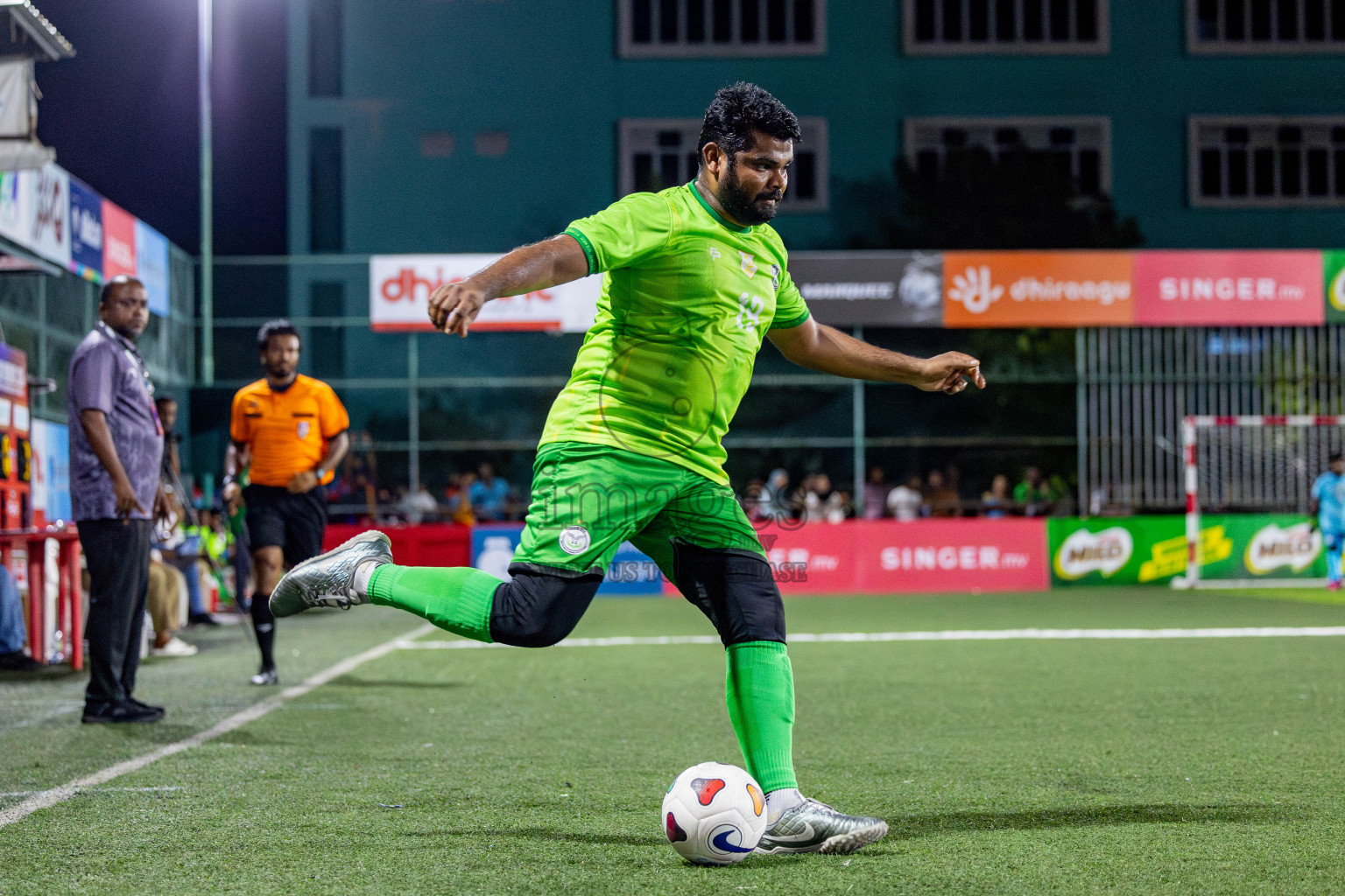 TEAM DJA vs HEALTH RC in Club Maldives Classic 2024 held in Rehendi Futsal Ground, Hulhumale', Maldives on Wednesday, 4th September 2024. Photos: Nausham Waheed / images.mv