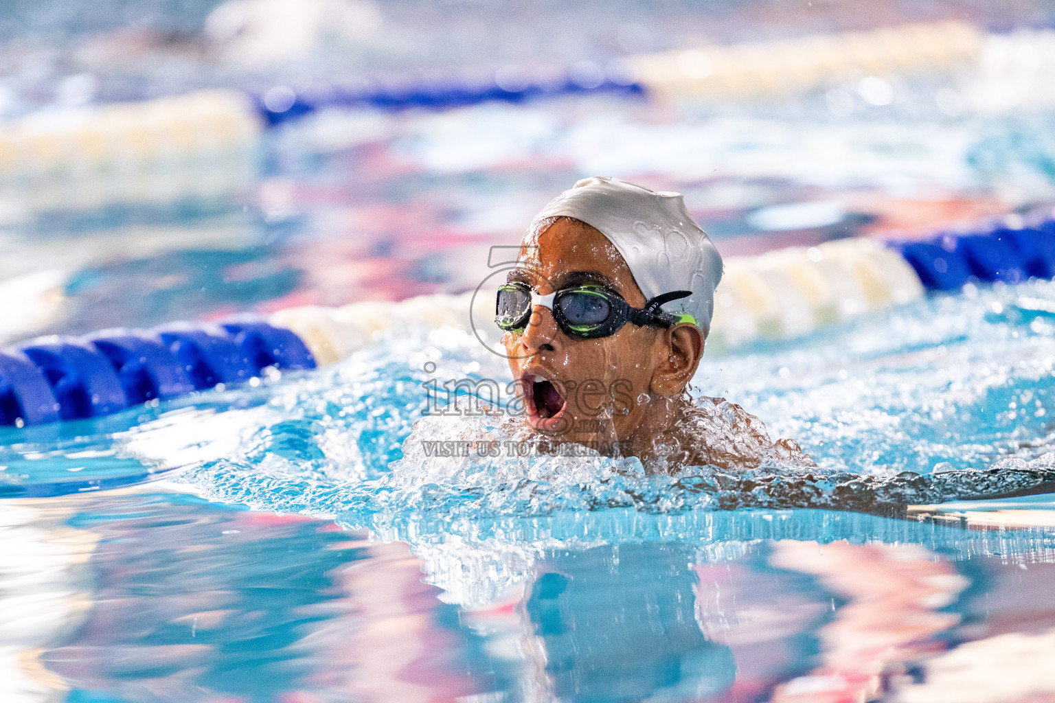 Day 4 of 20th Inter-school Swimming Competition 2024 held in Hulhumale', Maldives on Tuesday, 15th October 2024. Photos: Ismail Thoriq / images.mv