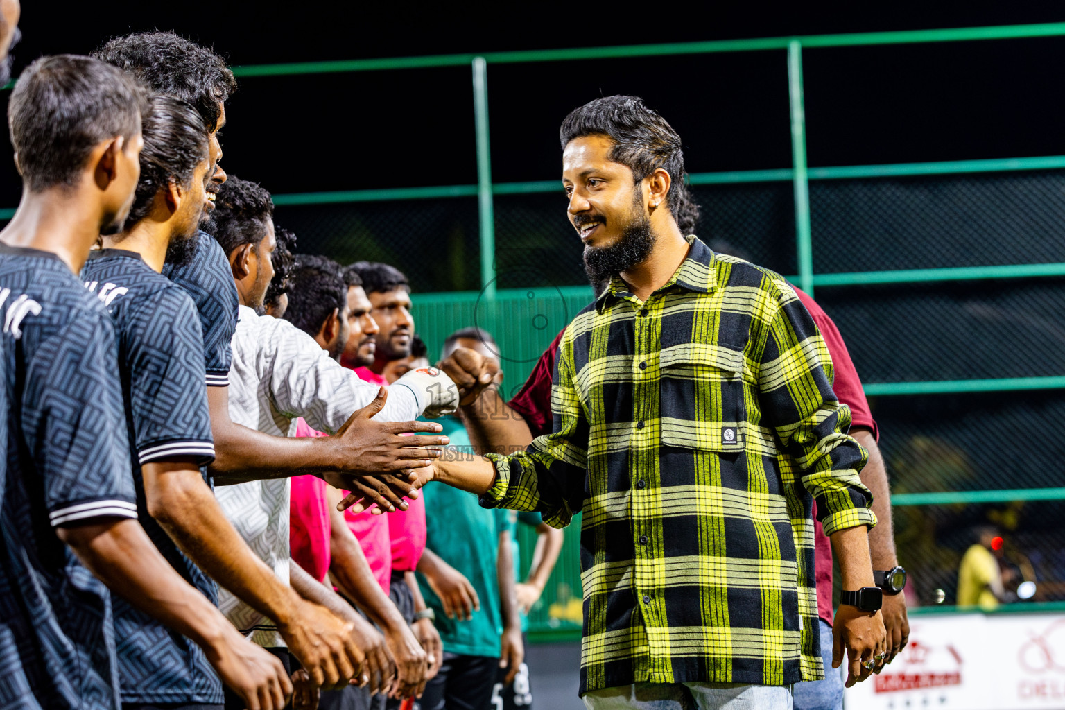 Fasgangu SC vs Green Lakers in Day 7 of BG Futsal Challenge 2024 was held on Monday, 18th March 2024, in Male', Maldives Photos: Nausham Waheed / images.mv