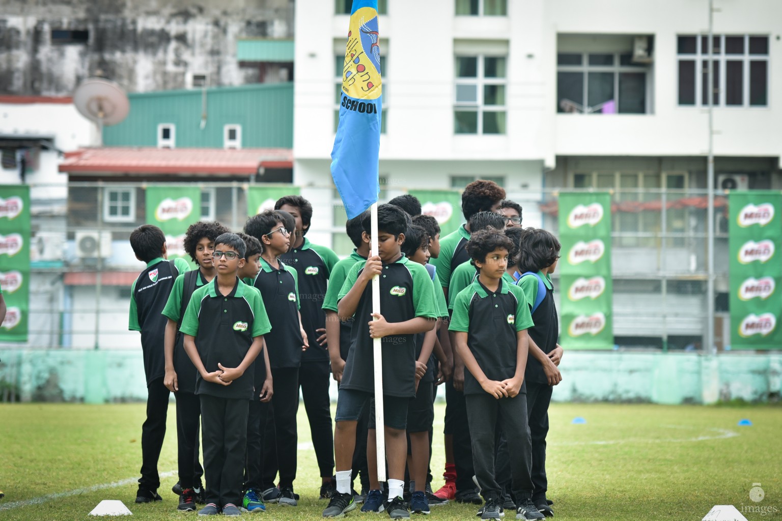 Milo Inter-school Football Tournament / Opening / Under 14 Majeedhiya vs Huraa