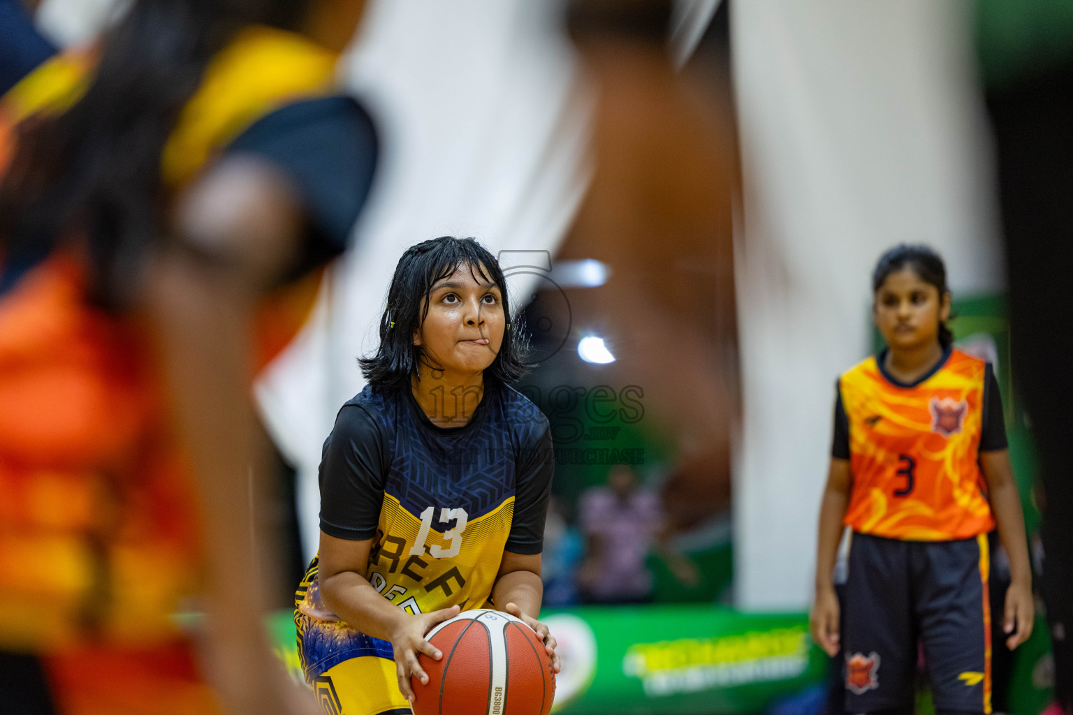Milo 5 x 5 Junior Challenge 2025 - Basketball tournament held in Basketball Training Center, Male', Maldives on Thursday, 09th October 2025. 
Photo by: Hassan Simah / Images.mv