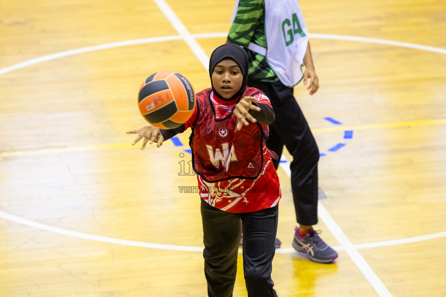 Day 14 of 25th Inter-School Netball Tournament was held in Social Center at Male', Maldives on Sunday, 25th August 2024. Photos: Hasni / images.mv