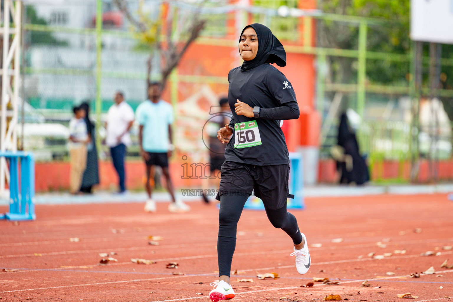 Day 2 of 12th Milo Association Championships was held in Ekuveni Track at Male', Maldives on Friday, 25th April 2025. Photos: Hassan Simah / images.mv