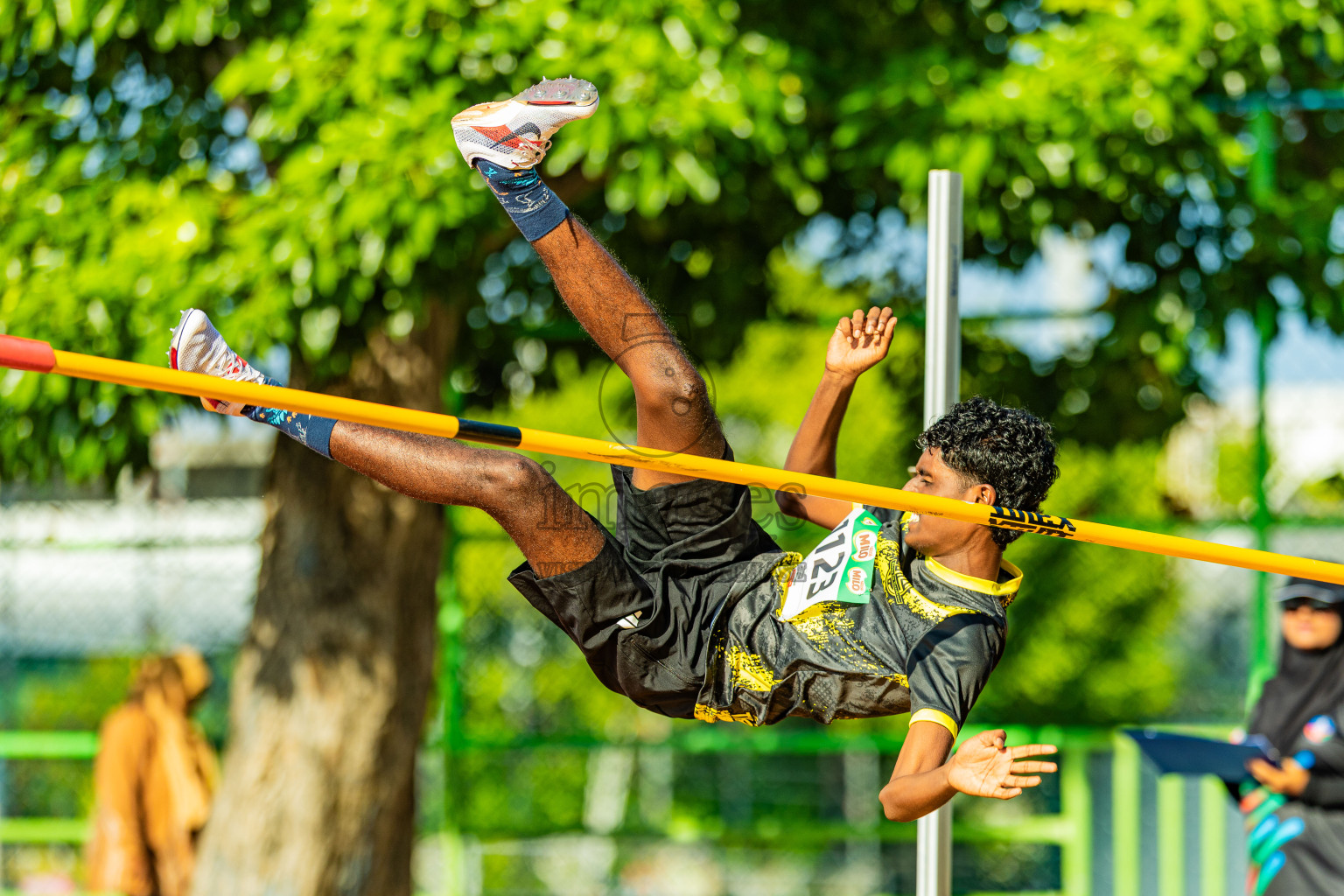Day 2 of Inter-school Athletics Championship 2025 held in Ekuveni Synthetic Track, Male', Maldives on Tuesday, 07th October 2025. Photos by: Areef Adam / Images.mv