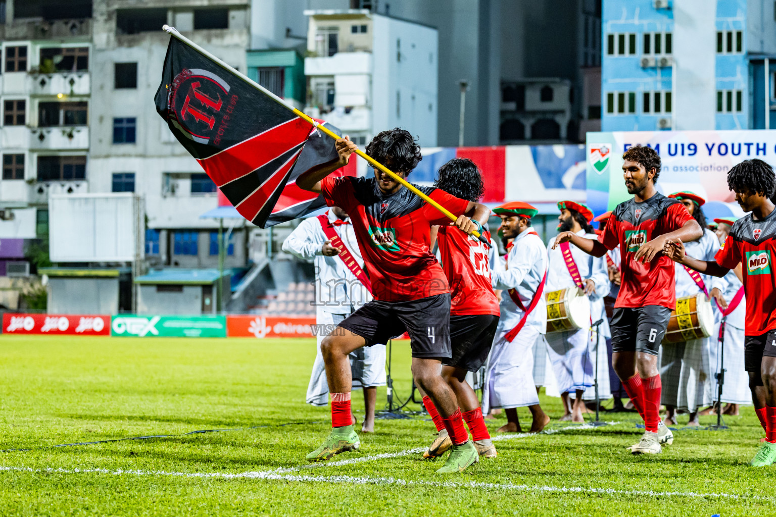 Super United Sports vs TC Sports Club in the Final of Under 19 Youth Championship 2024 was held at National Stadium in Male', Maldives on Monday, 1st July 2024. Photos: Nausham Waheed / images.mv