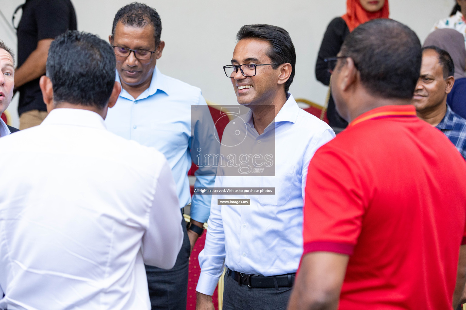 Day 1 of Nestle kids football fiesta, held in Henveyru Football Stadium, Male', Maldives on Wednesday, 11th October 2023 Photos: Nausham Waheed Images.mv