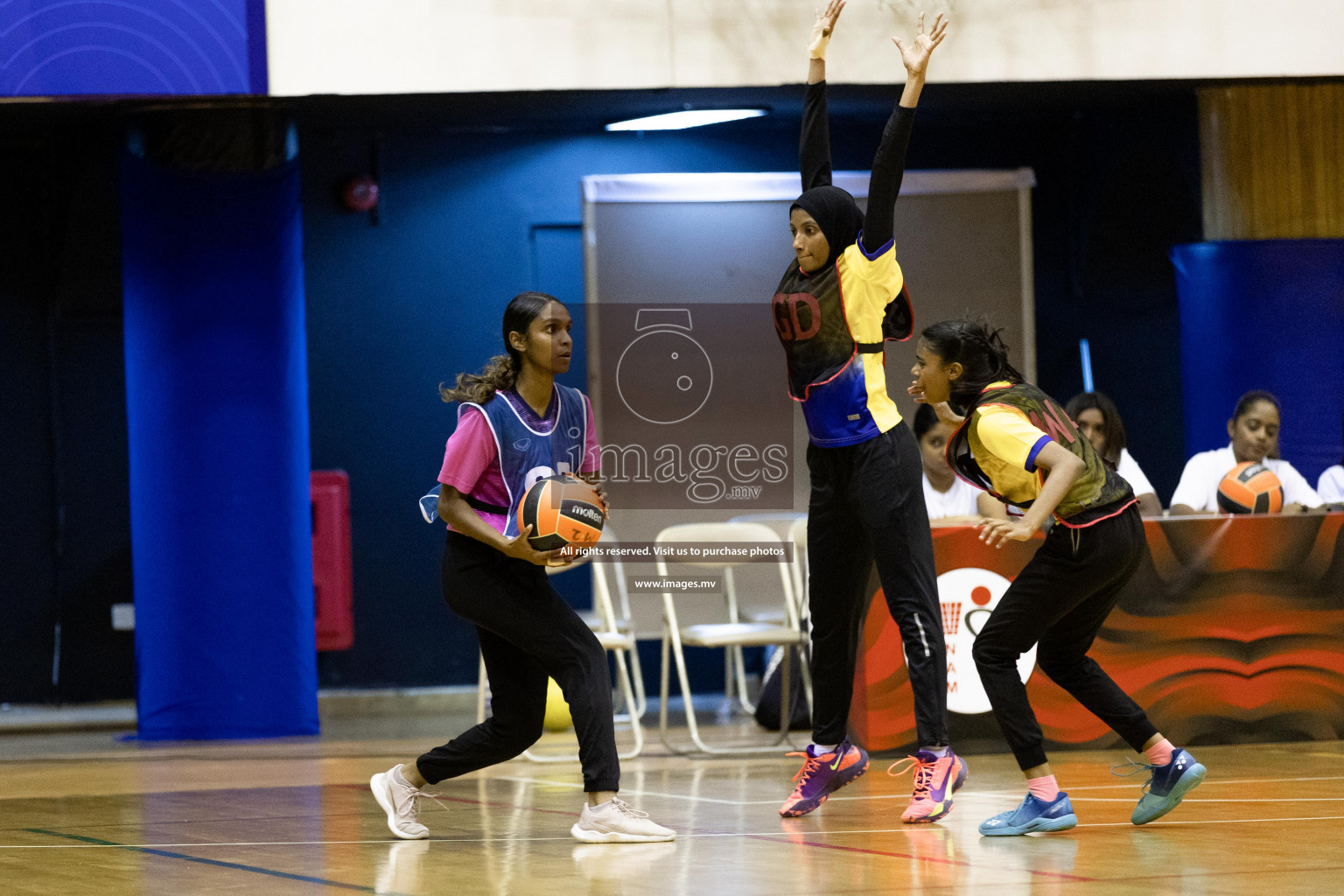 Sports Club Shinning Star vs Kulhudhuffushi in the Milo National Netball Tournament 2022 on 19 July 2022, held in Social Center, Male', Maldives. Photographer: Shuu / Images.mv