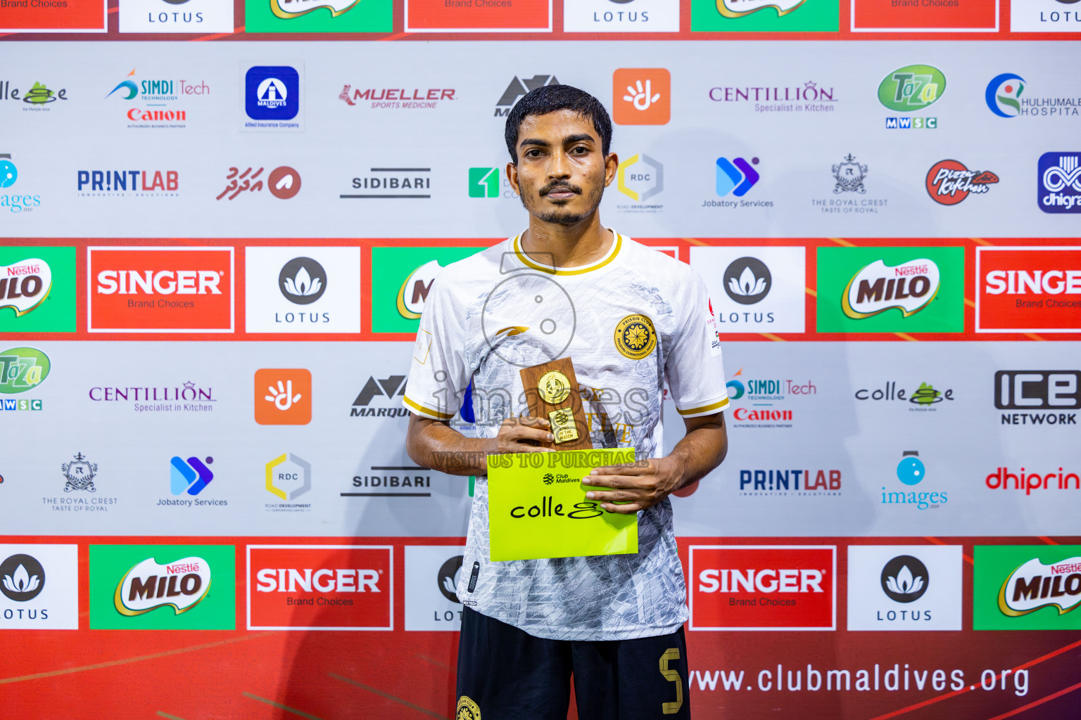 Prison Club vs Club AVSEC in Club Maldives Cup 2024 held in Rehendi Futsal Ground, Hulhumale', Maldives on Wednesday, 2nd October 2024. Photos: Nausham Waheed / images.mv