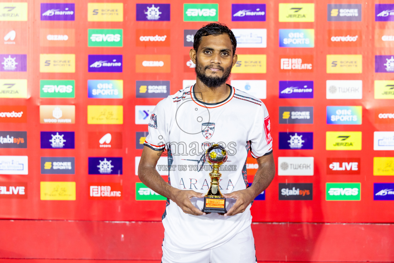 R Inguraidhoo vs R Dhuvaafaru in Day 10 of Golden Futsal Challenge 2025 was held on Tuesday, 14th January 2025, in Hulhumale', Maldives Photos: Nausham Waheed / images.mv