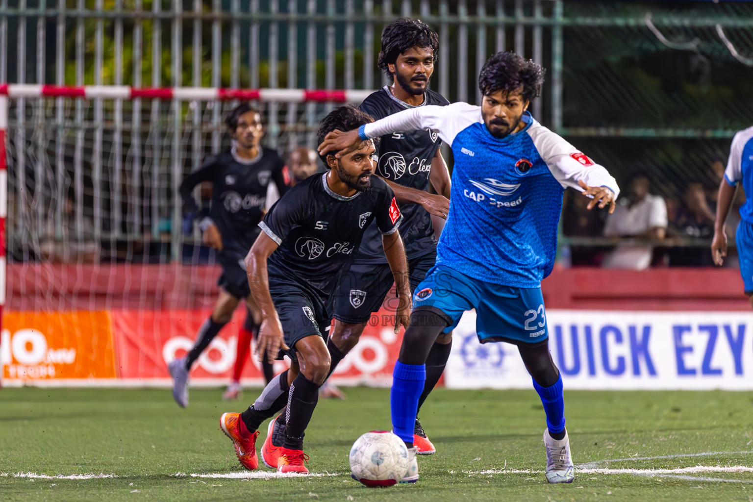 M Veyvah vs M Mulah in Day 22 of Golden Futsal Challenge 2024 was held on Monday , 5th February 2024 in Hulhumale', Maldives
Photos: Ismail Thoriq / images.mv