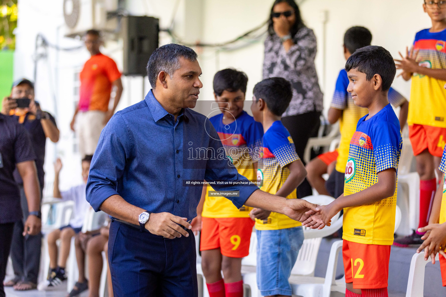 Day 2 of MILO Academy Championship 2023 (U12) was held in Henveiru Football Grounds, Male', Maldives, on Saturday, 19th August 2023. Photos: Nausham Waheedh / images.mv