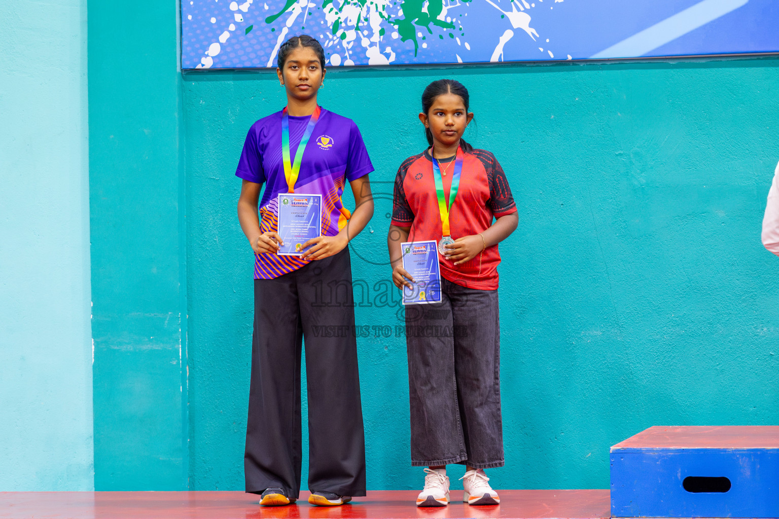 Day 8 of Interschool Table Tennis Tournament 2025 held at Male' TT Hall, Male', Maldives on Thursday, 22nd May 2025.
Photos by: Ismail Thoriq / images.mv