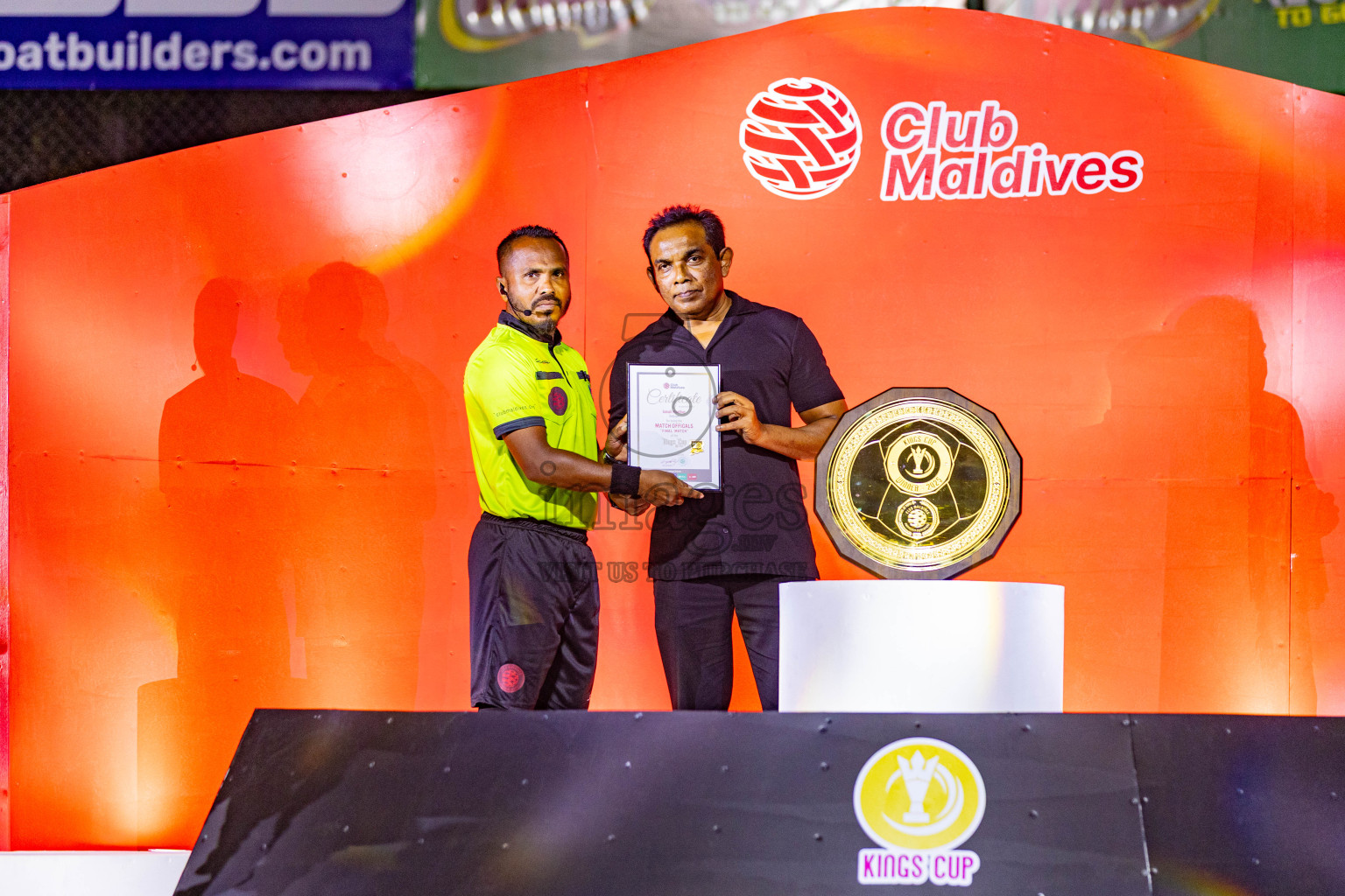 Road Recreation Club vs Club Combination SC Eydhafushi in Kings Cup Final of Club Maldives 2025 was held in Rehendhi Futsal Ground, Hulhumale', Maldives on Tuesday, 9th September 2025. Photos: Areef Adam / images.mv