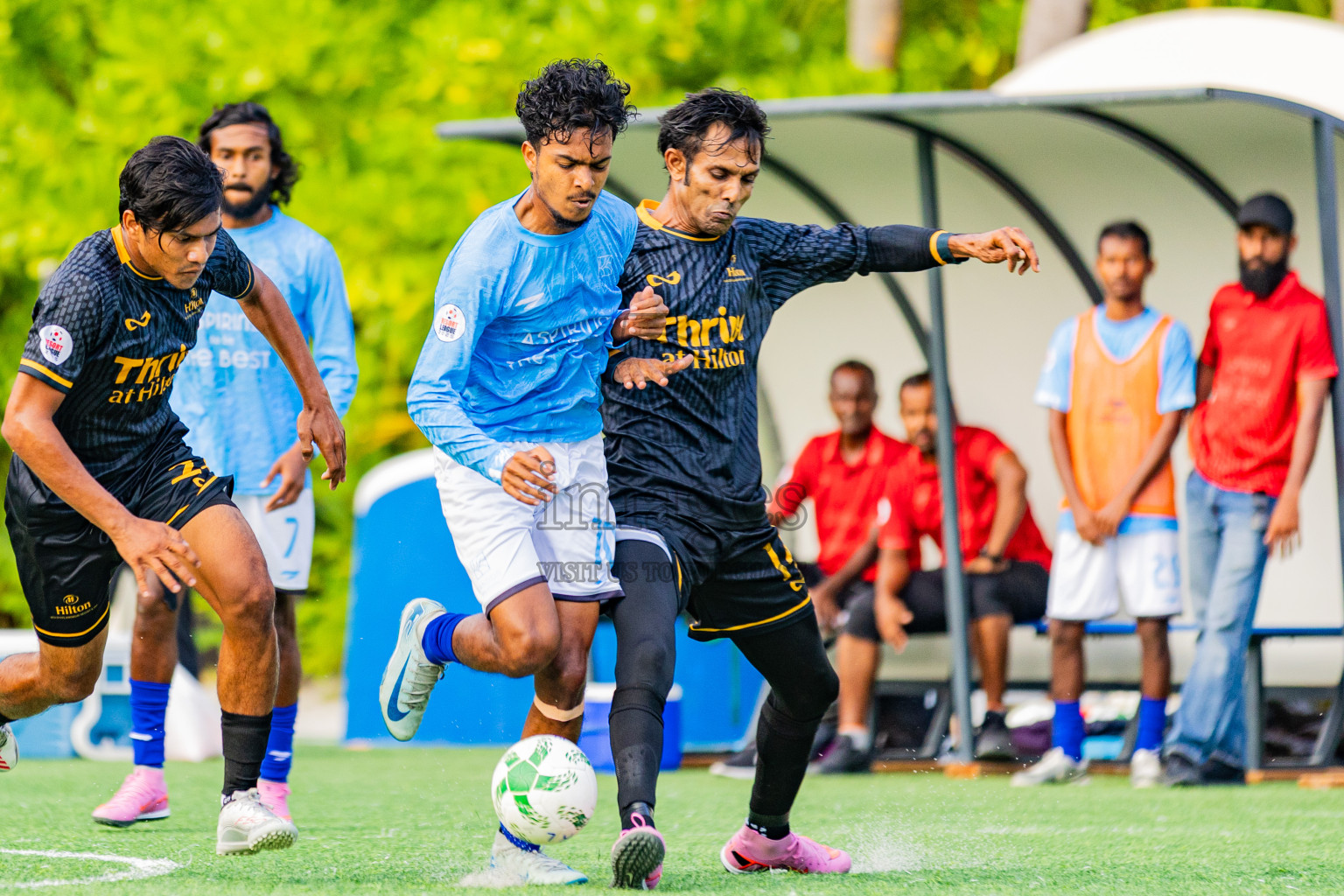 BANDOS vs Hilton Amingiri in Resort League 2025 (North Male Zone) day 7 was held on Tuesday, 9th September 2025 in One And Only Reethi Rah Maldives Resort, Photos: Areef Adam / images.mv