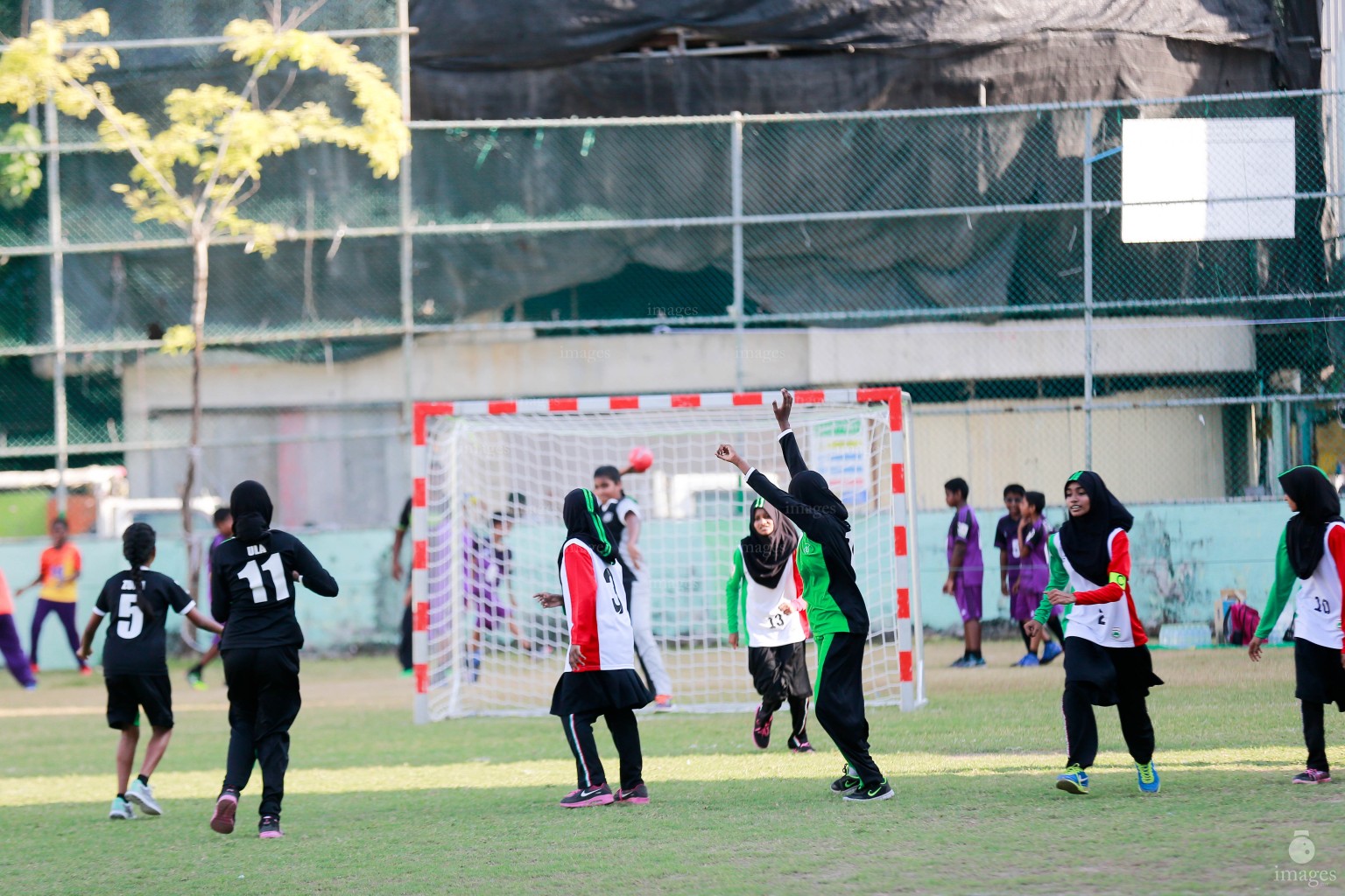 Inter school Handball Tournament in Male', Maldives, Friday, April. 15, 2016.(Images.mv Photo/ Hussain Sinan).