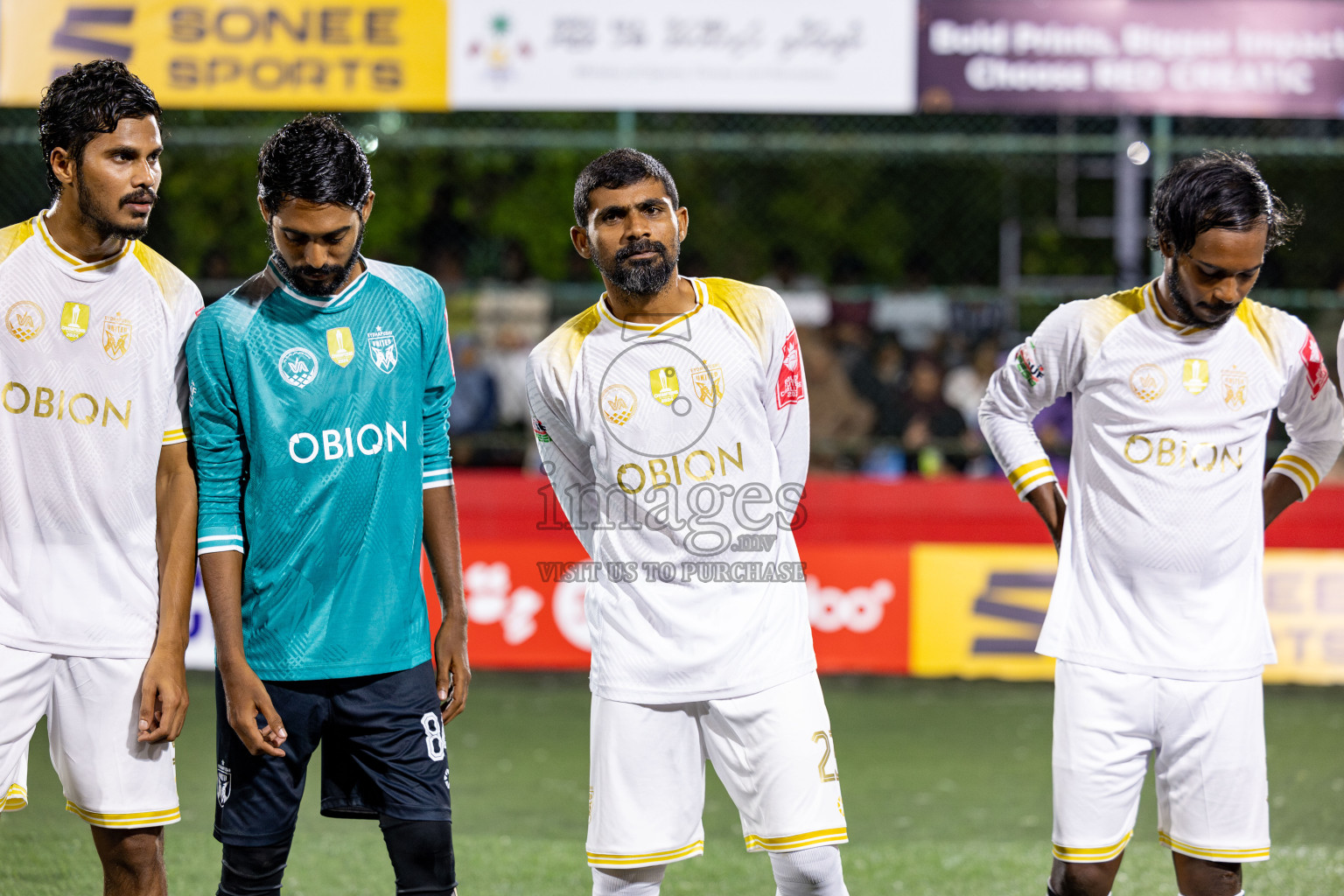 B Fehendhoo VS B Eydhafushi in Day 21 of Golden Futsal Challenge 2025 was held on Saturday, 25 January 2025, in Hulhumale', Maldives. 
Photos: Hassan Simah / images.mv
