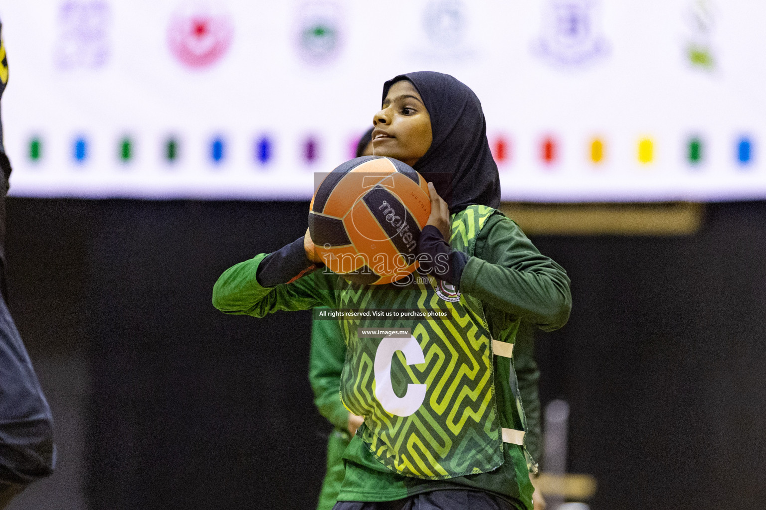 24th Interschool Netball Tournament 2023 was held in Social Center, Male', Maldives on 27th October 2023. Photos: Nausham Waheed / images.mv