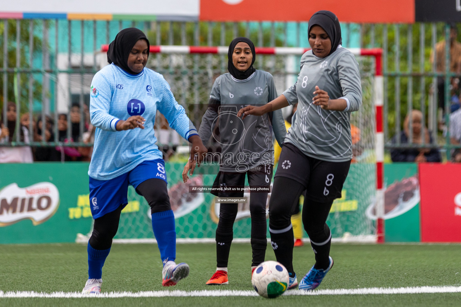 Hulhumale Hospital vs MIRA SC in 18/30 Futsal Fiesta Classic 2023 held in Hulhumale, Maldives, on Friday, 21st July 2023 Photos: Mohamed Mahfooz Moosa / images.mv