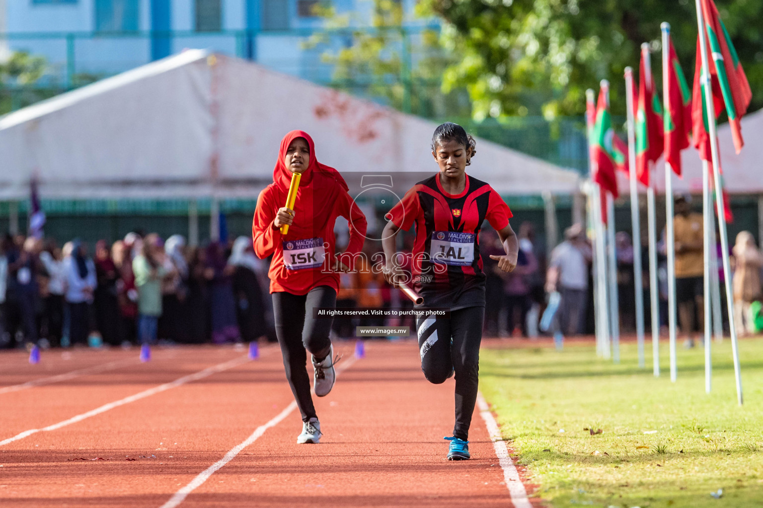 Day 3 of Inter-School Athletics Championship held in Male', Maldives on 25th May 2022. Photos by: Maanish / images.mv