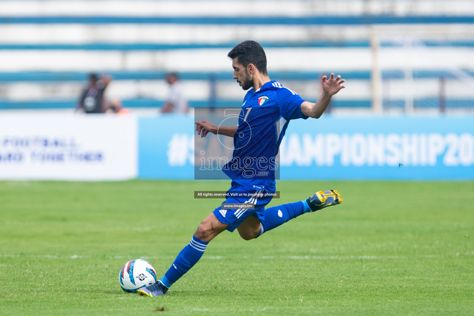 Kuwait vs Nepal in the opening match of SAFF Championship 2023 held in Sree Kanteerava Stadium, Bengaluru, India, on Wednesday, 21st June 2023. Photos: Nausham Waheed / images.mv