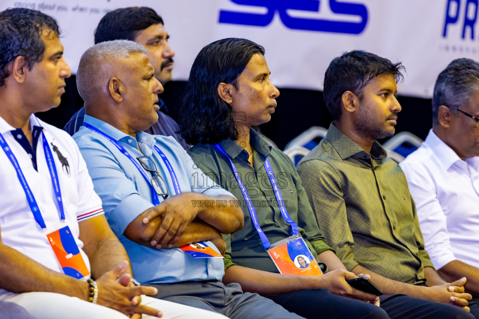 Nepal vs Sri Lanka in Day 1 of CAVA U20 Woman's Volleyball Championship 2024 was held in Social Center, Male', Maldives on 18th July 2024. Photos: Nausham Waheed / images.mv