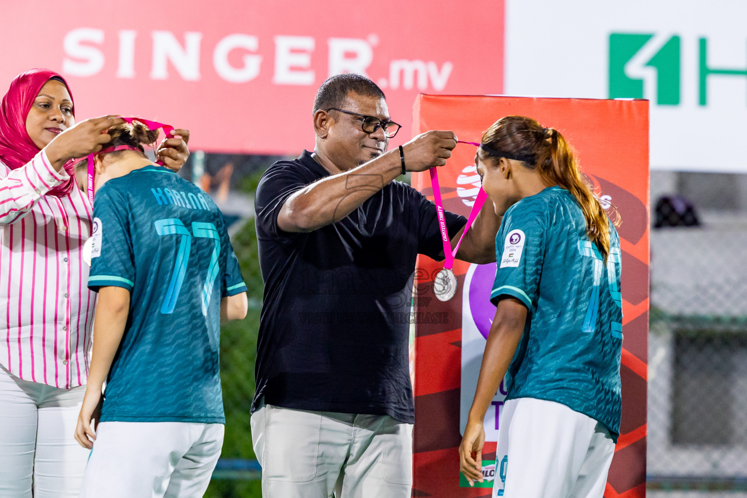 MPL vs POLICE CLUB in Finals of Eighteen Thirty 2024 held in Rehendi Futsal Ground, Hulhumale', Maldives on Sunday, 22nd September 2024. Photos: Nausham Waheed, Shu / images.mv