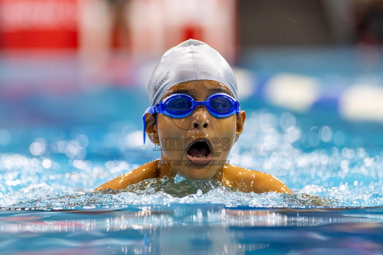 Day 4 of BML 6th National Kids Swimming Kids Festival 2025 held in Hulhumale', Maldives on Thursday, 6th November 2024. Photos: Hassan Simah / images.mv