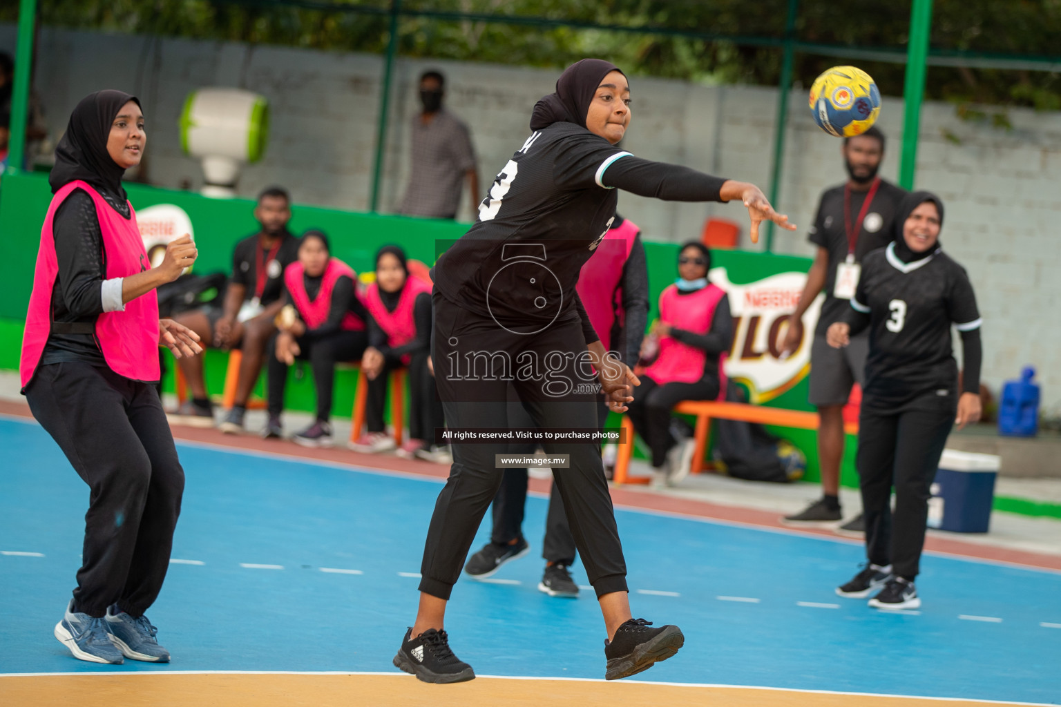 Day 12 of Milo 6th Inter Office Handball Tournament 2022 - Photos by Hassan Simah