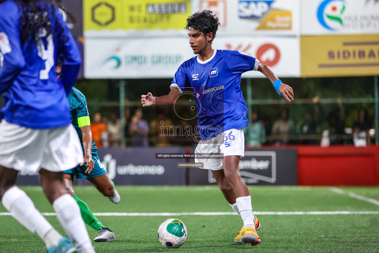 Medianet vs Crossroads Maldives in Club Maldives Cup 2023 held in Hulhumale, Maldives, on Tuesday, 18th July 2023 Photos: Nausham Waheed / images.mv