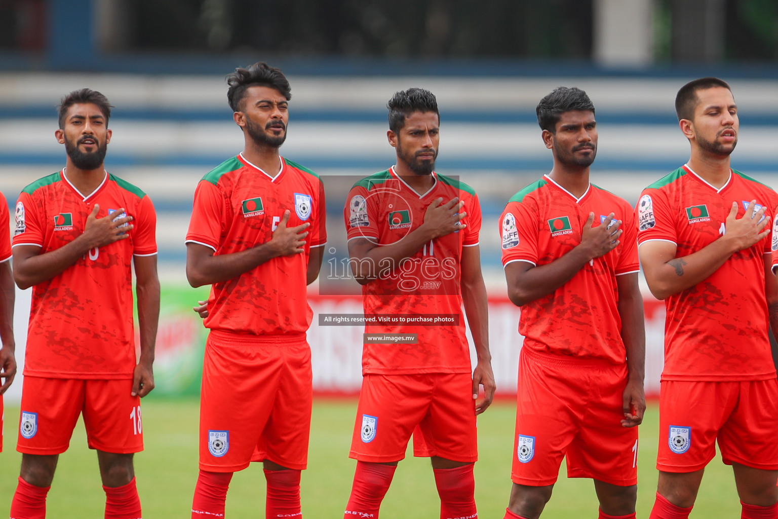 Kuwait vs Bangladesh in the Semi-final of SAFF Championship 2023 held in Sree Kanteerava Stadium, Bengaluru, India, on Saturday, 1st July 2023. Photos: Nausham Waheed, Hassan Simah / images.mv