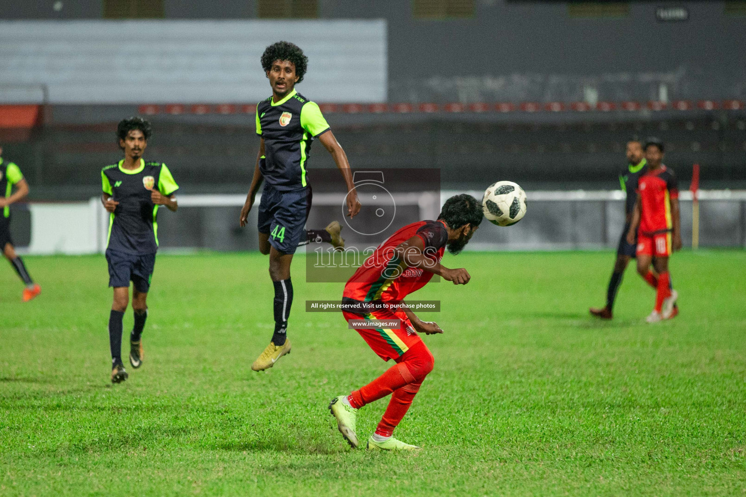 United Victory vs Da Grande SC in Dhiraagu Dhivehi Premier League held in Male', Maldives on 30th December 2019 Photos: Suadh Abdul Sattar /images.mv