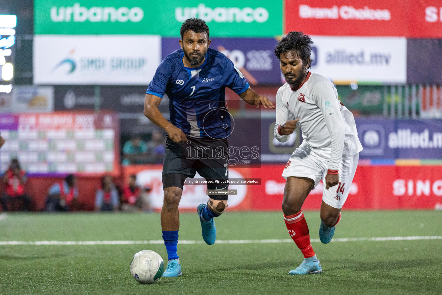 Khaarijee vs Club 220 in Semi Final of Club Maldives Cup 2023 Classic held in Hulhumale, Maldives, on Tuesday, 15th August 2023 Photos: Nausham Waheed, Ismail Thoriq / images.mv