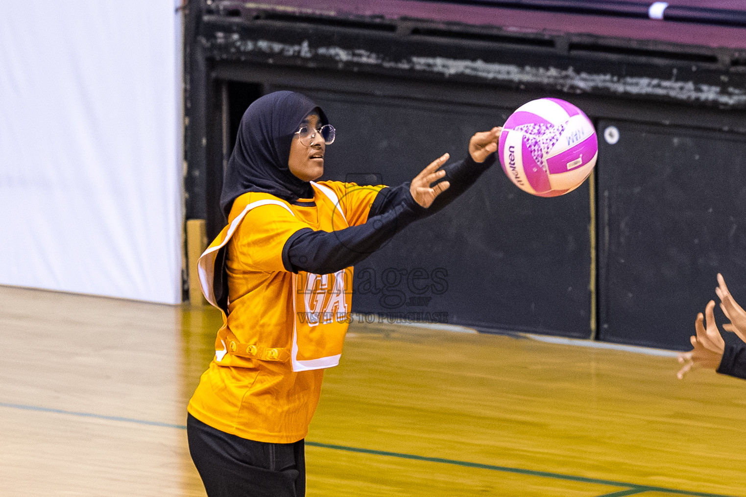 C Matrix vs Youth United SC in the Semi-finals of 24th Milo Netball Association Championship was held in Social Center at Male', Maldives on Wednesday, 10th September 2025. Photos: Mohamed Mahfooz Moosa / images.mv