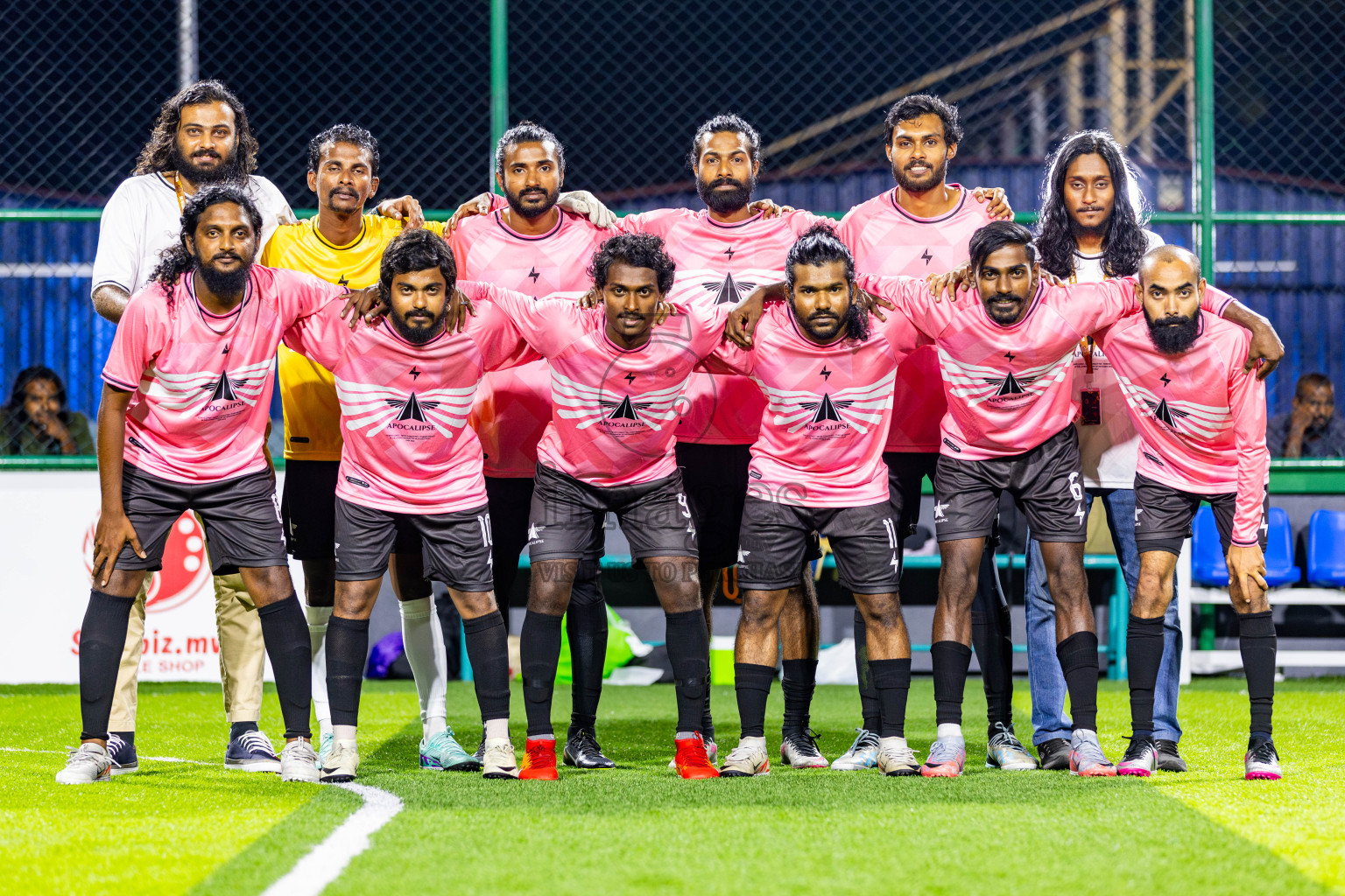 Apocalipse SC vs Young Stars in Day 2 of BG Futsal Challenge 2024 was held on Wednesday, 13th March 2024, in Male', Maldives Photos: Nausham Waheed / images.mv