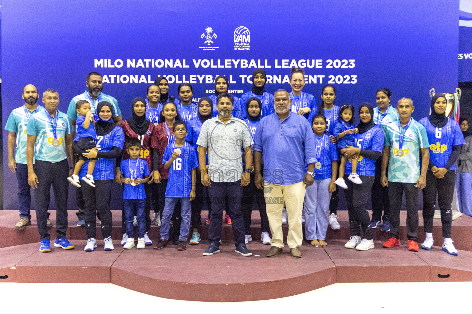 Final of Women's Division of Volleyball Association Cup 2023 held in Male', Maldives on Tuesday, 9th January 2024 at Social Center Indoor Hall Photos By: Nausham Waheed /images.mv