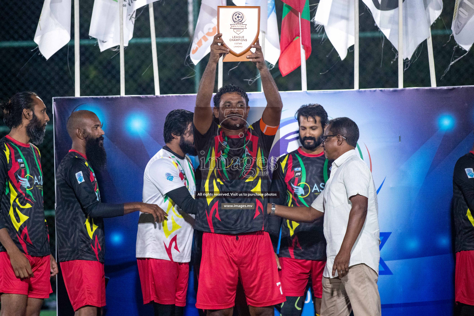 Final of MFA Futsal Tournament 2023 on 10th April 2023 held in Hulhumale'. Photos: Nausham waheed /images.mv