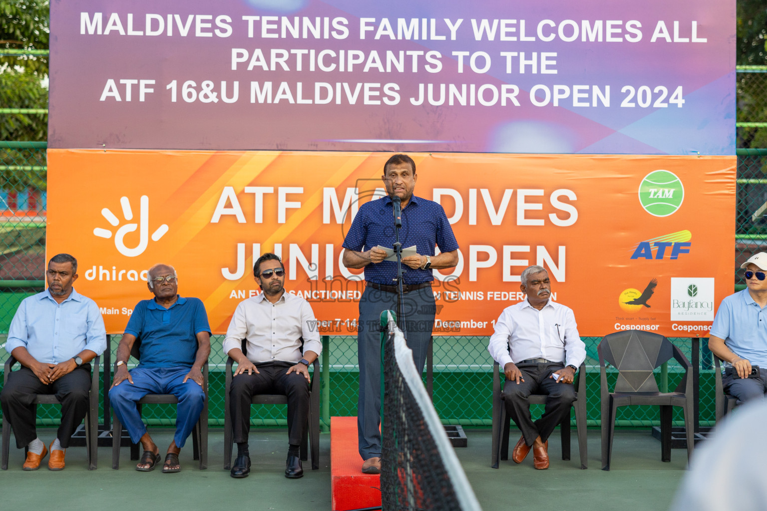 Day 1 of ATF Maldives Junior Open Tennis was held in Male' Tennis Court, Male', Maldives on Monday, 9th December 2024. Photos: Nausham Waheed, Ismail Thoriq / images.mv