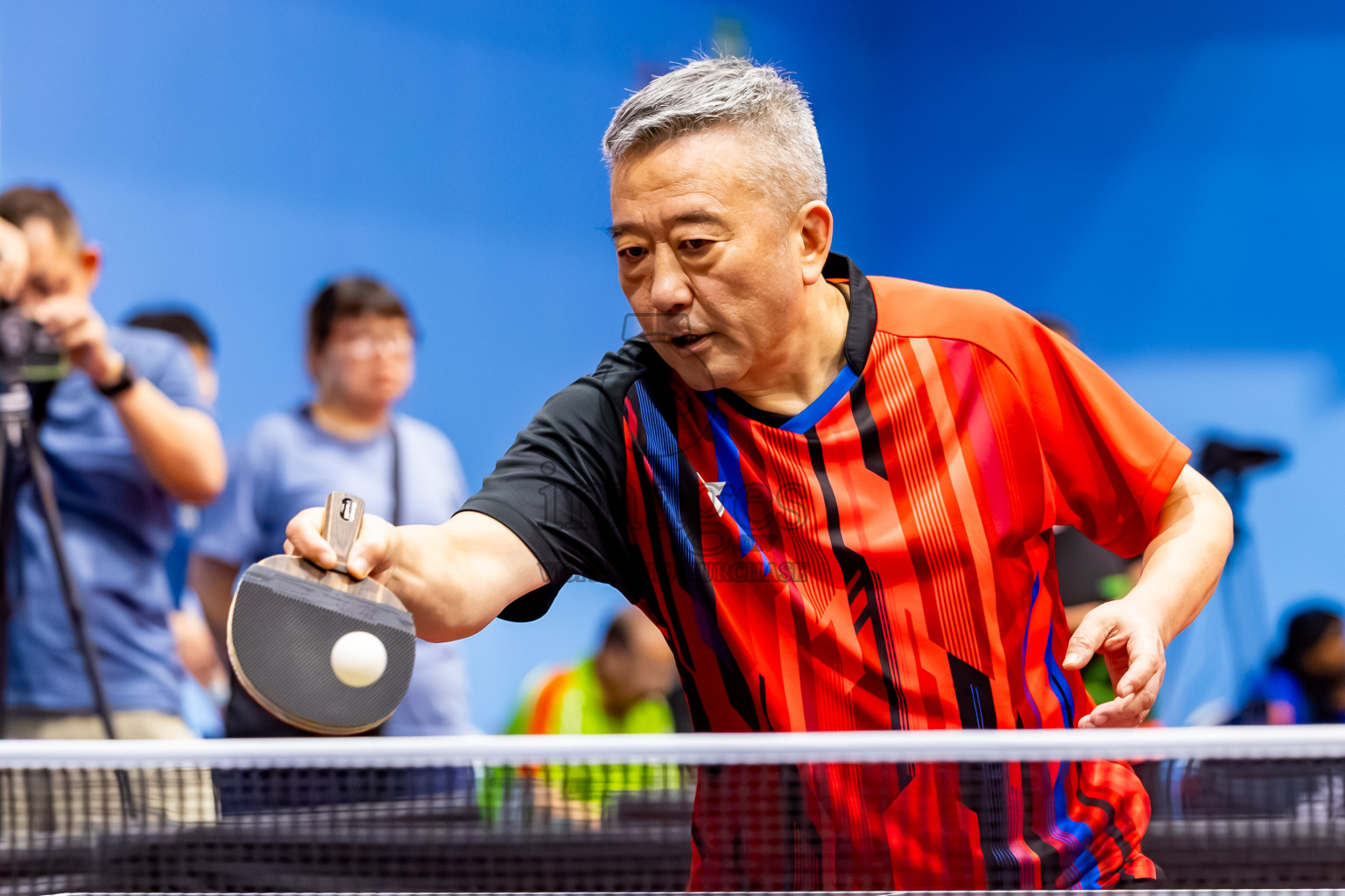 Day 3 of 1st Thoddoo Masters Table Tennis Tournament was held on Saturday, 23rd August 2025 in AA Thoddoo, Maldives. Photos: Nausham Waheed / images.mv