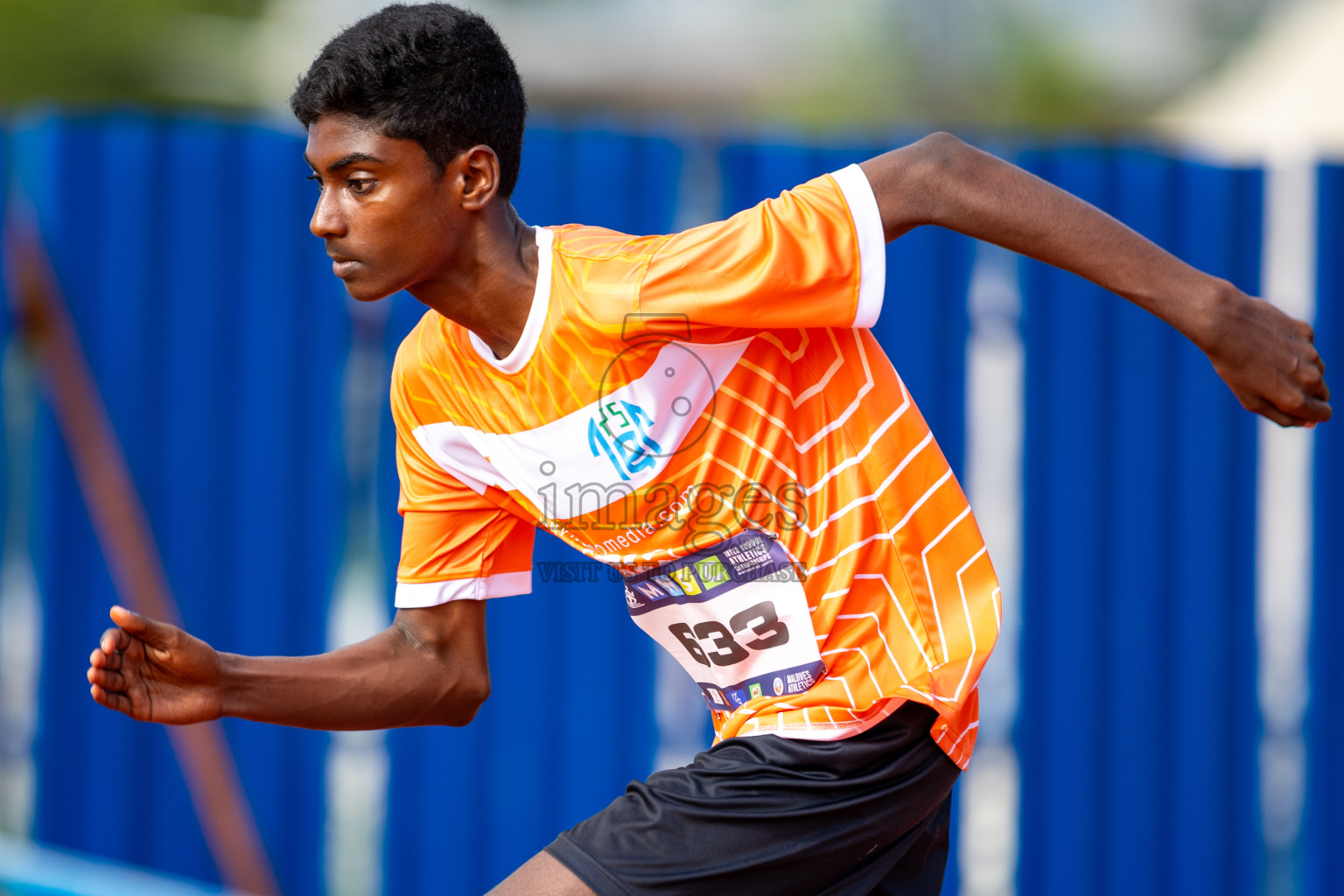 Day 2 of MWSC Interschool Athletics Championships 2024 held in Hulhumale Running Track, Hulhumale, Maldives on Sunday, 10th November 2024.
Photos by: Ismail Thoriq / Images.mv