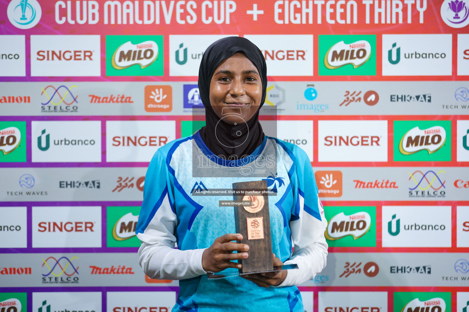 IGMH Club vs Team MACL in Eighteen Thirty Classic 2023 held in Hulhumale, Maldives, on Friday, 28th July 2023 Photos: Nausham Waheed/ images.mv