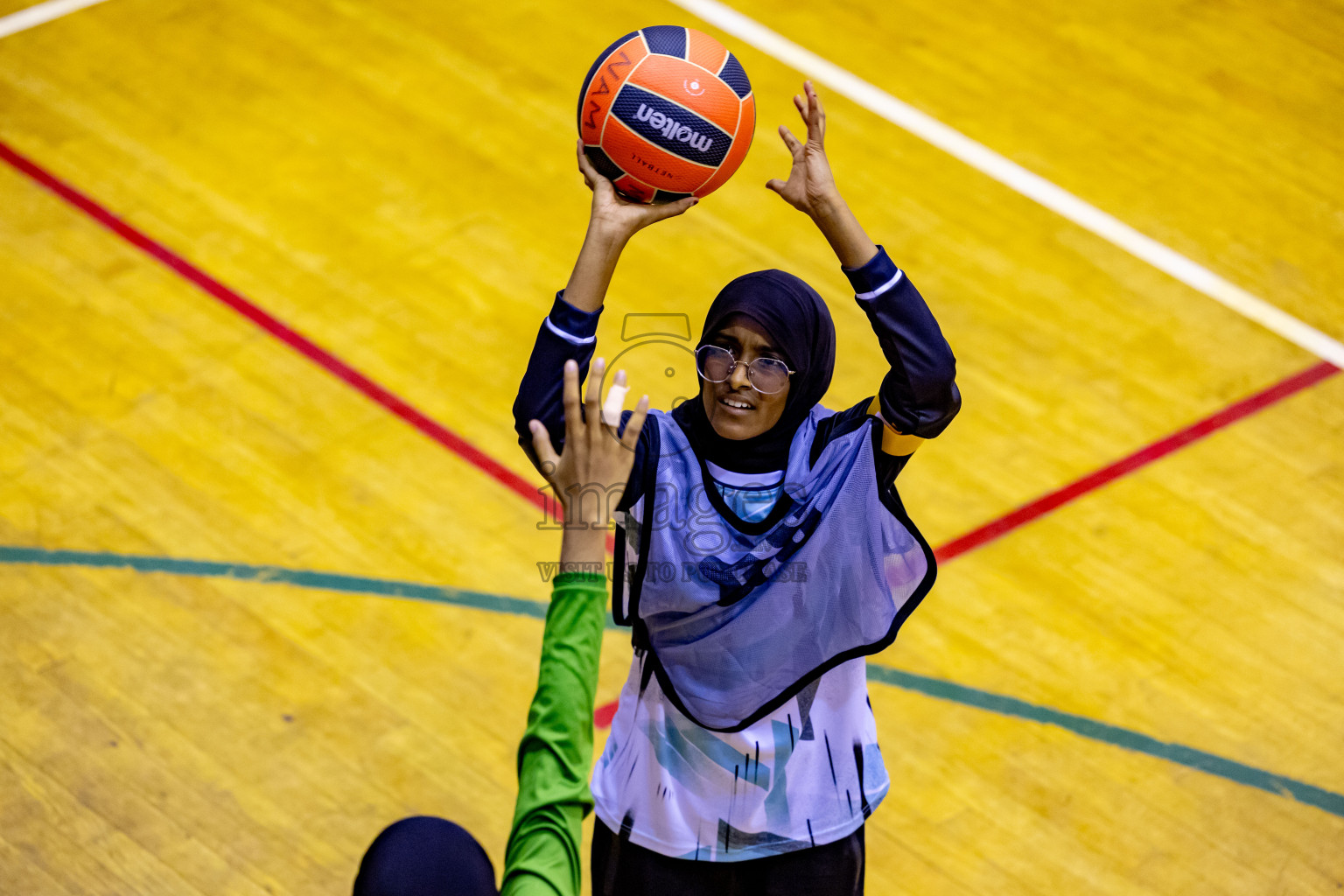 Day 3 of 25th Inter-School Netball Tournament was held in Social Center at Male', Maldives on Sunday, 11th August 2024. Photos: Nausham Waheed / images.mv