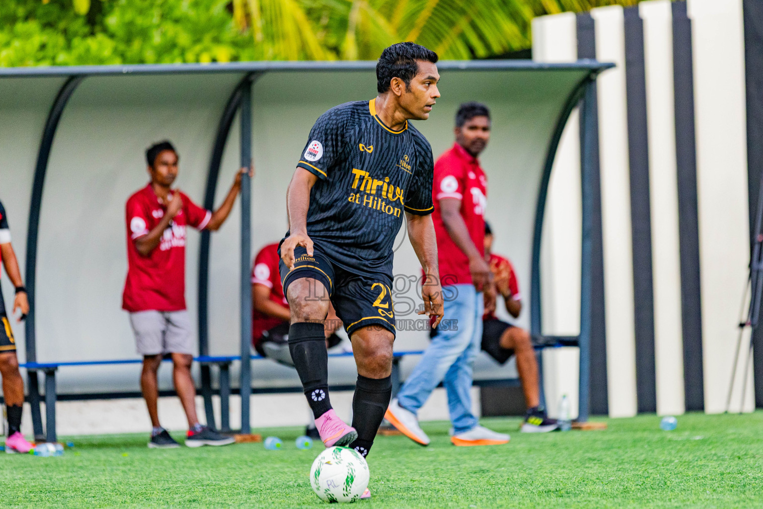 BANDOS vs Hilton Amingiri in Resort League 2025 (North Male Zone) day 7 was held on Tuesday, 9th September 2025 in One And Only Reethi Rah Maldives Resort, Photos: Areef Adam / images.mv