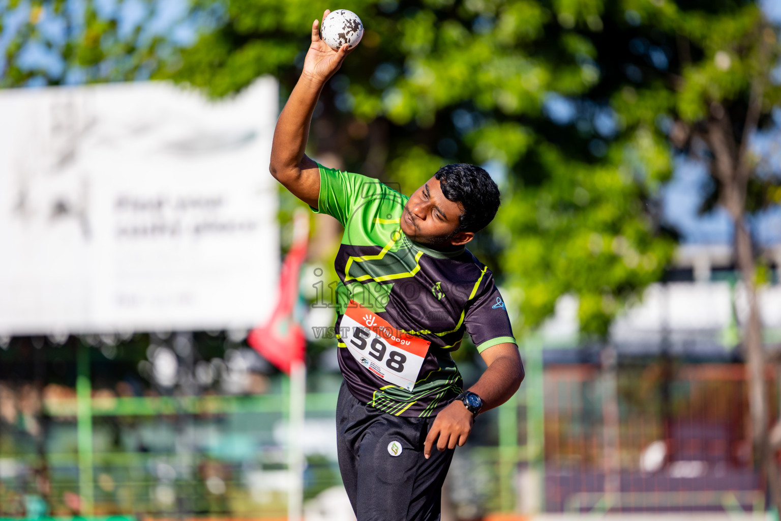Day 1 of Inter-school Athletics Championship 2025 held in Ekuveni Synthetic Track, Male', Maldives on Monday, 06th October 2025. Photos by: Nausham Waheed / Images.mv