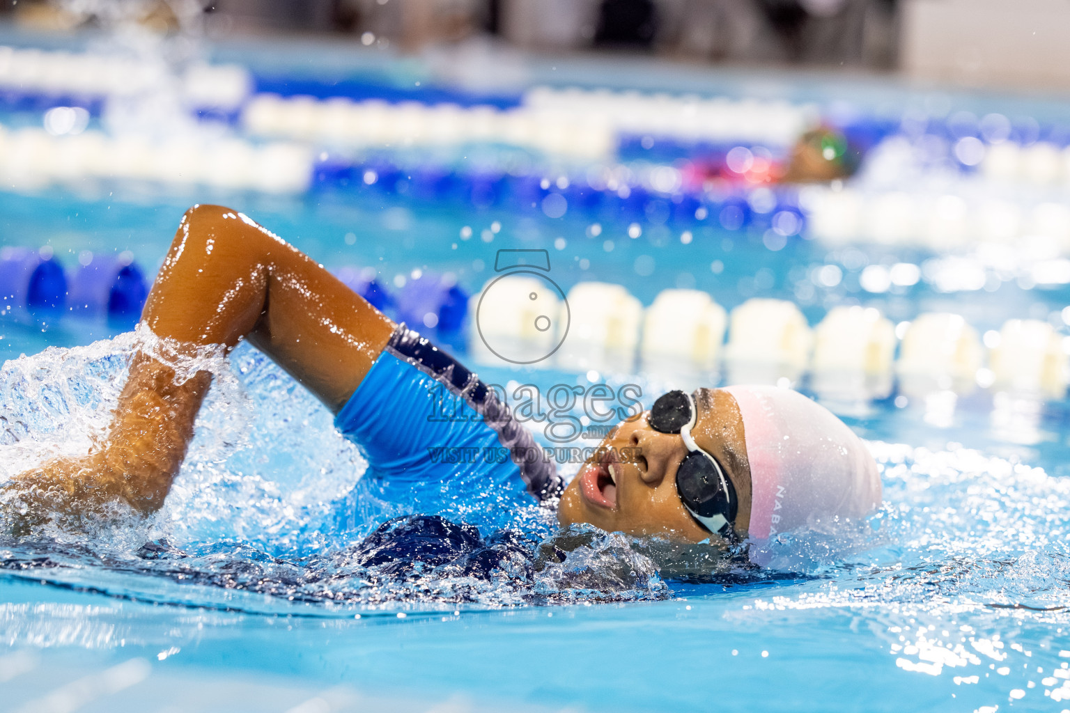 Day 4 of BML 21st Interschool Swimming Competition 2025 was held in Hulhumale' Swimming Pool, Hulhumale', Maldives on Tuesday, 14th October 2025. Photos: Mohamed Mahfooz Moosa / images.mv