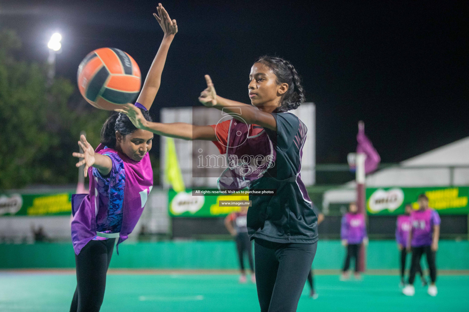 Day 5 of 20th Milo National Netball Tournament 2023, held in Synthetic Netball Court, Male', Maldives on 3rd  June 2023 Photos: Nausham Waheed/ Images.mv