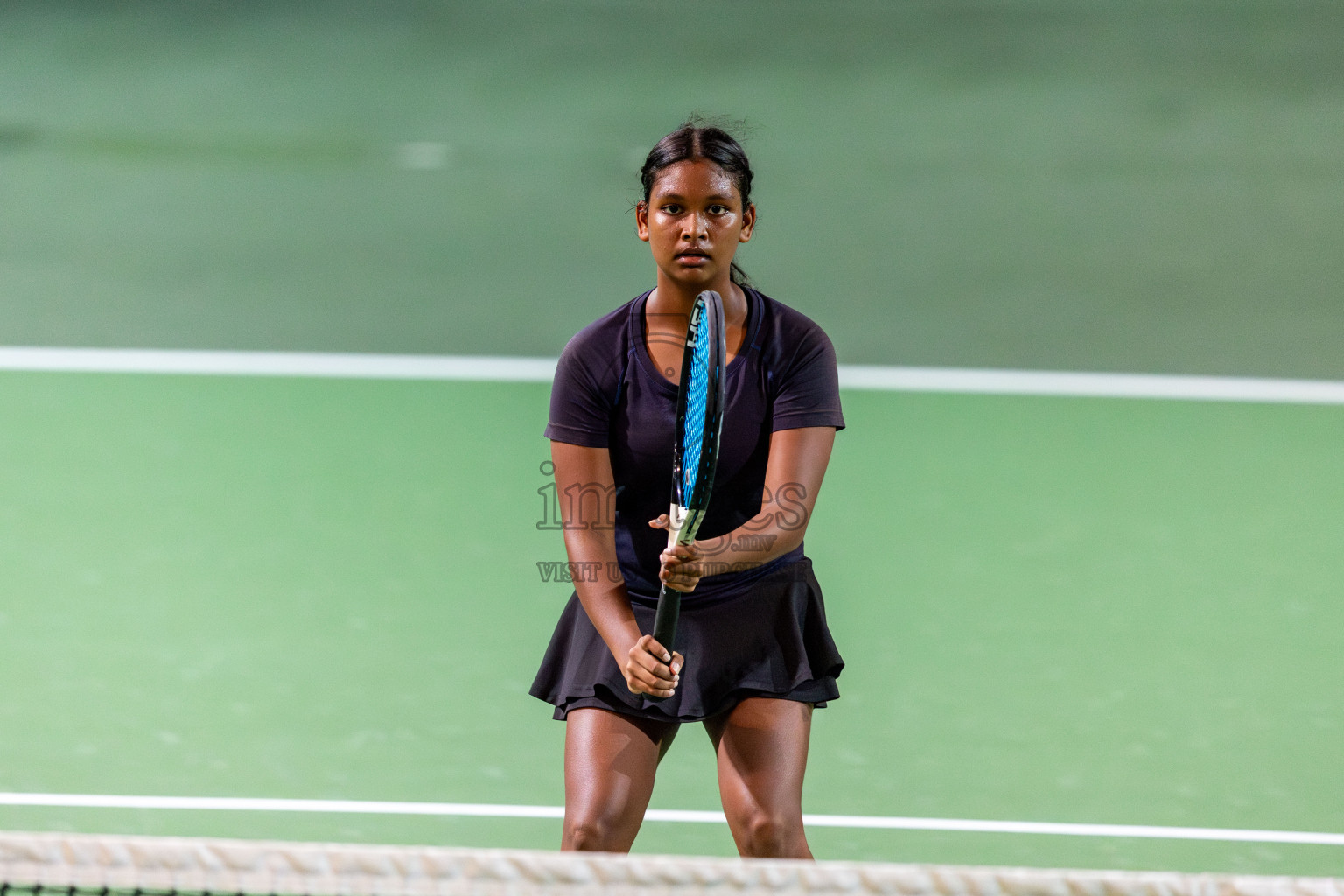 Day 7 of ATF Maldives Junior Open Tennis was held in Male' Tennis Court, Male', Maldives on Wednesday, 18th December 2024. Photos: Nausham Waheed/ images.mv