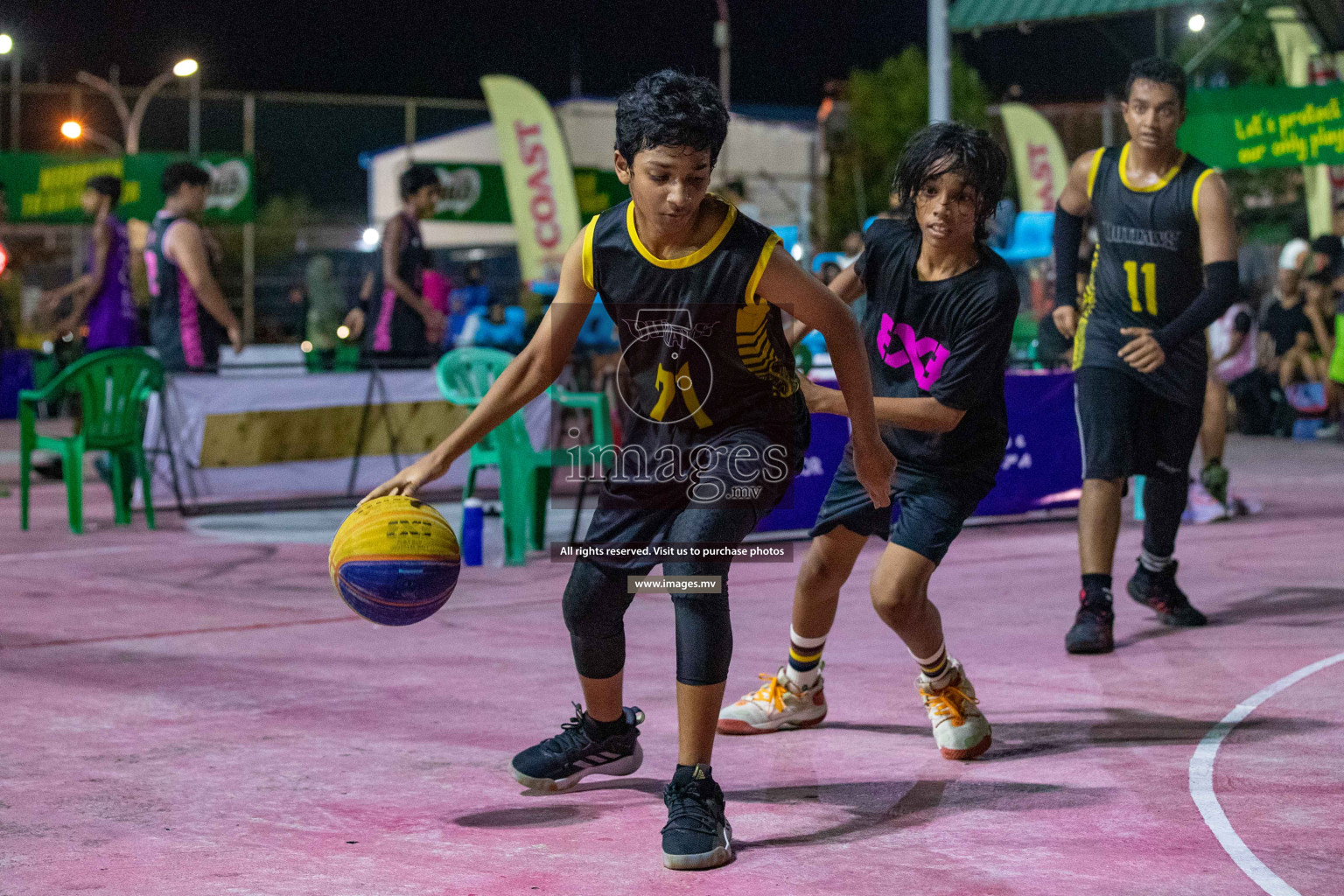 Day 5 of Slamdunk by Sosal on 16th April 2023 held in Male'. Photos: Nausham Waheed / images.mv